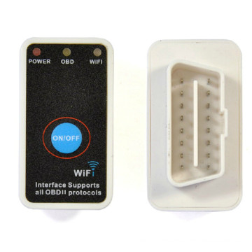 Mini Elm327 WiFi OBD2 Car Diagnostics Scanner +Power Switch